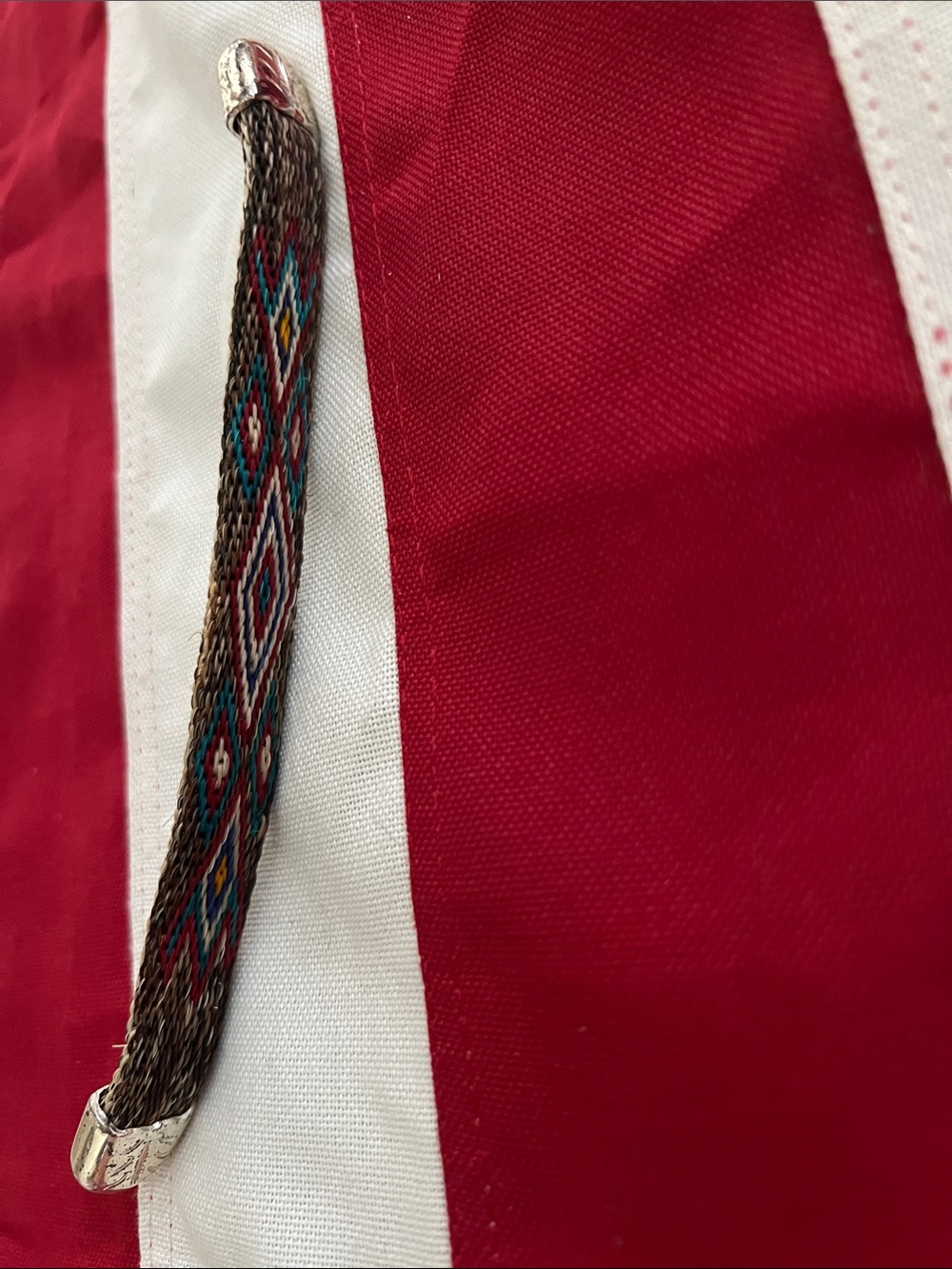 Multicolor Woven Bracelet - Picture 7 of 13